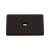 Top Knobs TK95ORB Sanctuary 1 1/4" Zinc Alloy Square Cabinet Knob Backplate in Oil Rubbed Bronze