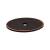 Top Knobs TK60TB Sanctuary 1 1/2" Steel Medium Oval Cabinet Knob Backplate in Tuscan Bronze