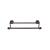 Top Knobs ED7ORBD Edwardian Bath 20 1/2" Wall Mount Plain Backplate Double Towel Bar in Oil Rubbed Bronze