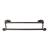 Top Knobs ED7ORBC Edwardian Bath 20 1/2" Wall Mount Oval Backplate Double Towel Bar in Oil Rubbed Bronze