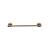 Top Knobs ED6GBZD Edwardian Bath 20 1/2" Wall Mount Plain Backplate Single Towel Bar in German Bronze