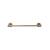 Top Knobs ED6GBZB Edwardian Bath 20 1/2" Wall Mount Hex Backplate Single Towel Bar in German Bronze