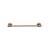 Top Knobs ED6GBZA Edwardian Bath 20 1/2" Wall Mount Beaded Backplate Single Towel Bar in German Bronze