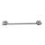 Top Knobs ED6APA Edwardian Bath 20 1/2" Wall Mount Beaded Backplate Single Towel Bar in Antique Pewter