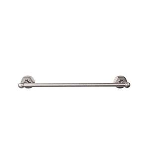 Top Knobs ED8APB Edwardian Bath 26 1/2" Wall Mount Hex Backplate Single Towel Bar in Antique Pewter