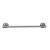 Top Knobs ED8APE Edwardian Bath 26 1/2" Wall Mount Ribbon Backplate Single Towel Bar in Antique Pewter