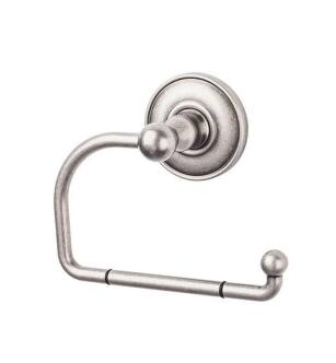 Top Knobs ED4APD Edwardian Bath 4 3/4" Wall Mount Plain Backplate Tissue Paper Holder in Antique Pewter
