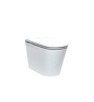 Trone 820445 Complete Electronic Bidet Toilet in White