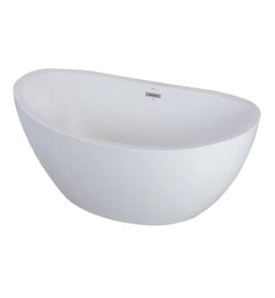 Trone 790050 Cloe59 Acrylic Freestanding Soaker in White