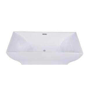Trone 790049 Roshelle67 Acrylic Freesatnding Soaker in White